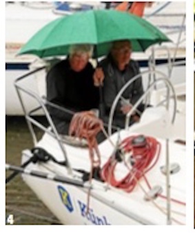 <p>Arrivée dans l'écluse sous la pluie...</p>Le Télégramme